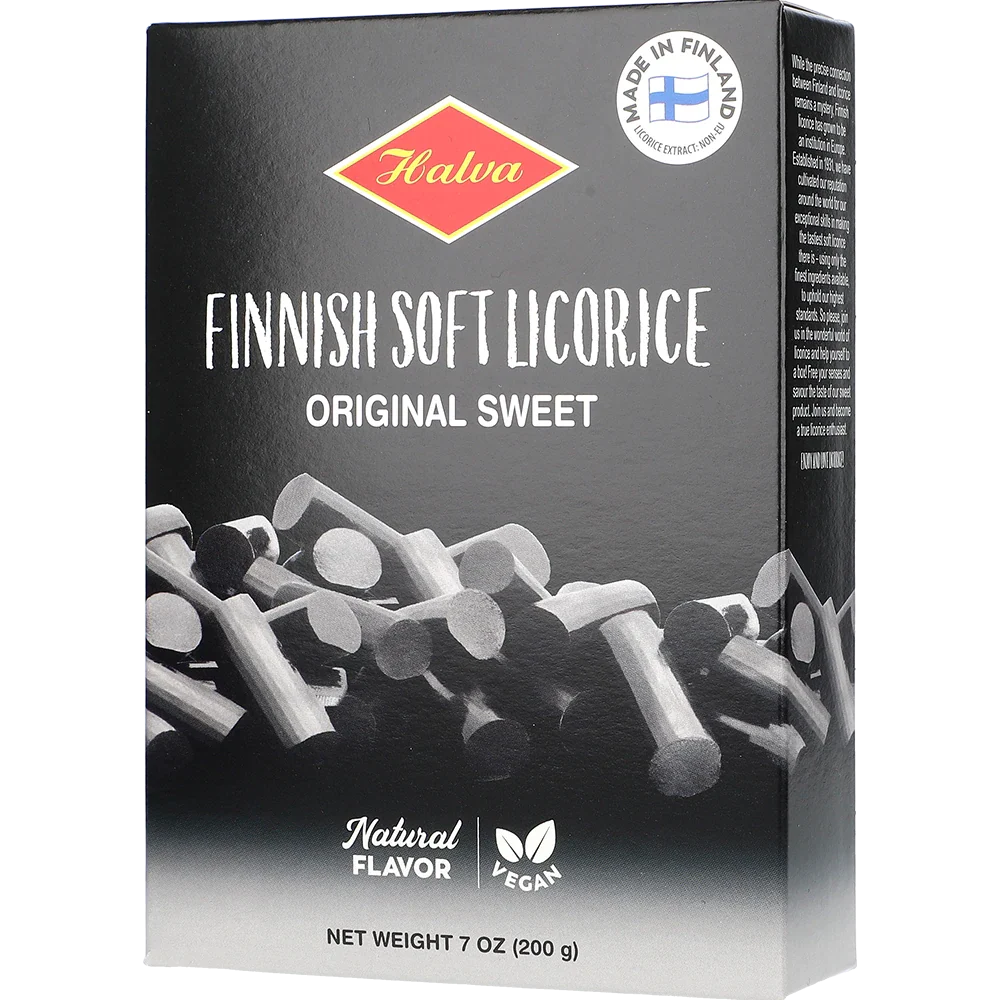 Halva Finsk Blød Lakrids Original sød