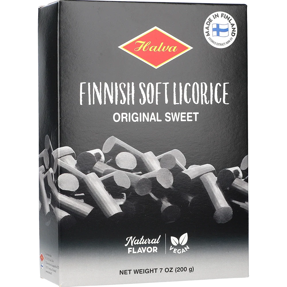 Halva Finsk Blød Lakrids Original sød