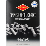 Halva Finsk Blød Lakrids Original sød