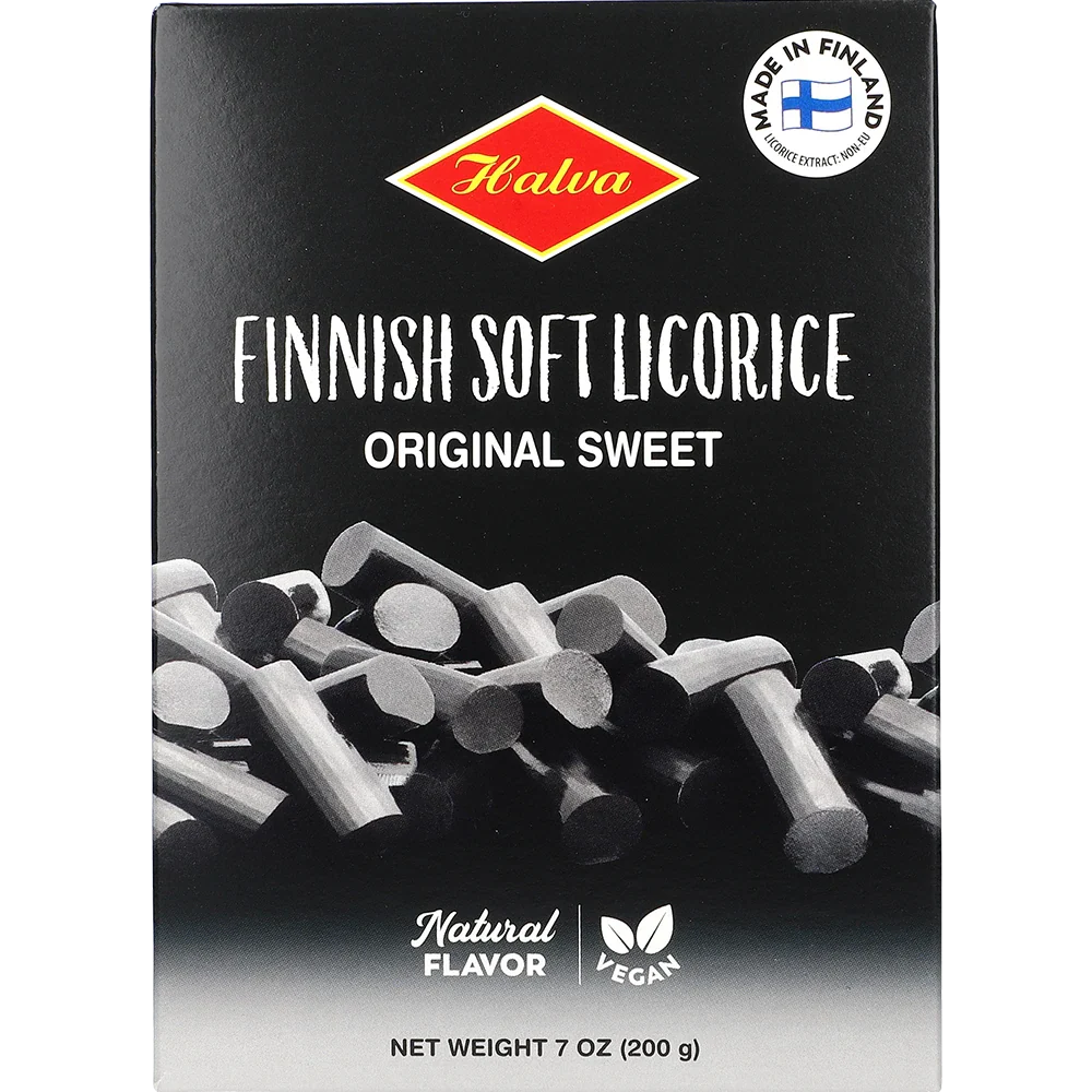 Halva Finsk Blød Lakrids Original sød