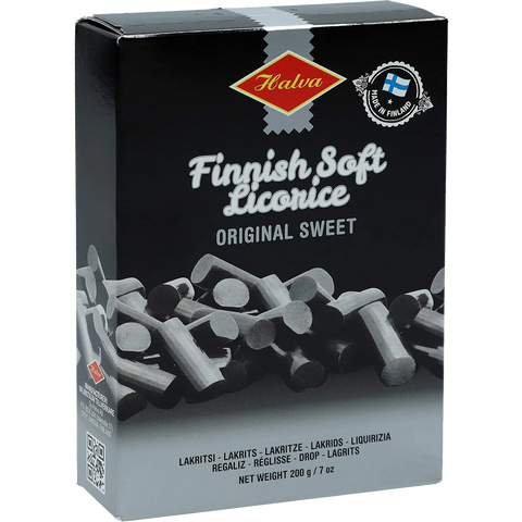 Halva Finnish Soft Licorice Original sweet