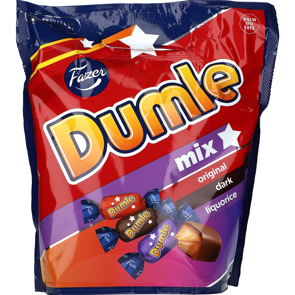 Fazer Dumle Mix pose