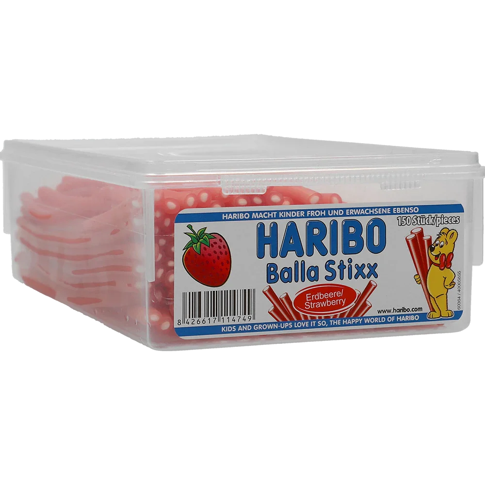 Haribo DE Balla-Balla Jordbær