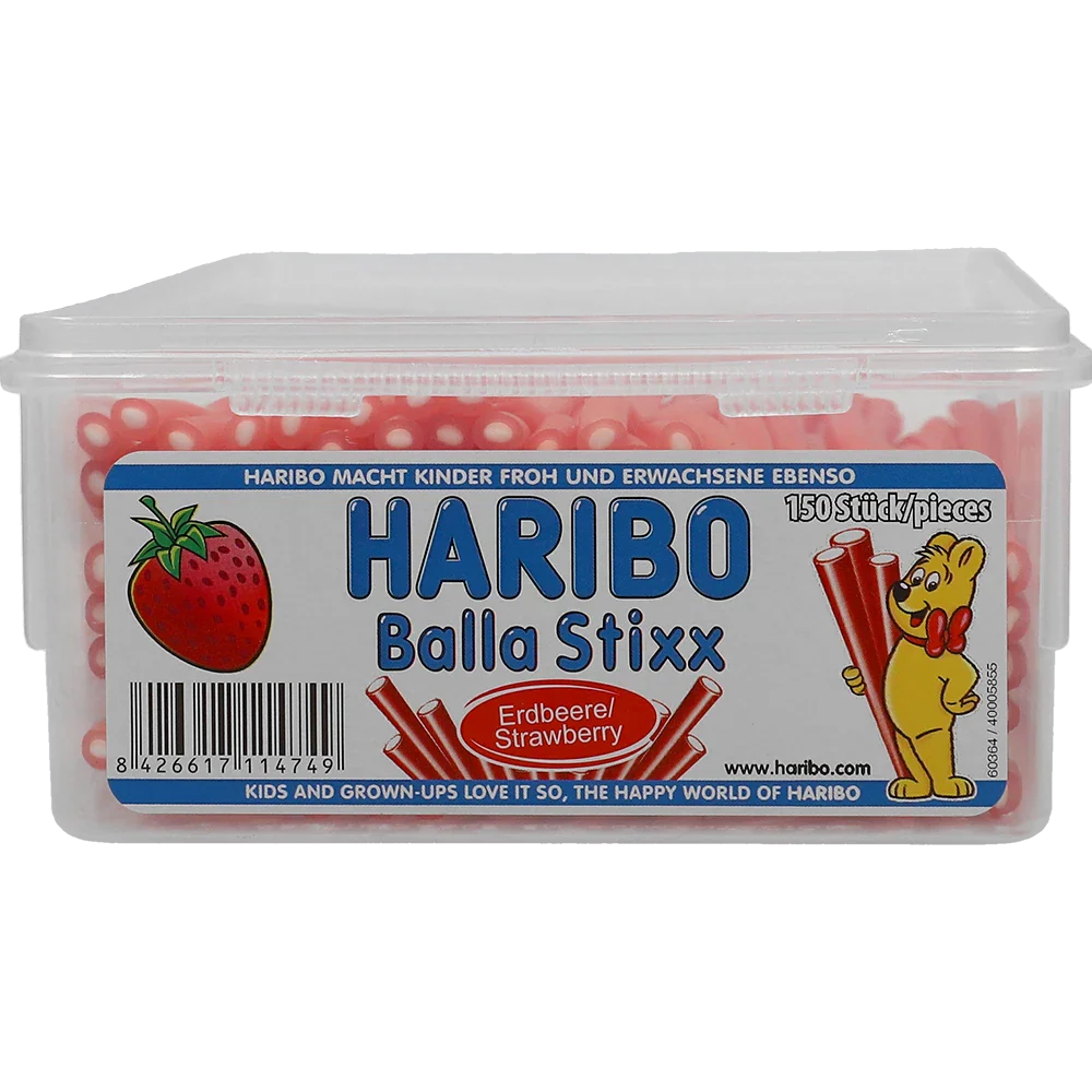 Haribo DE Balla-Balla Jordbær