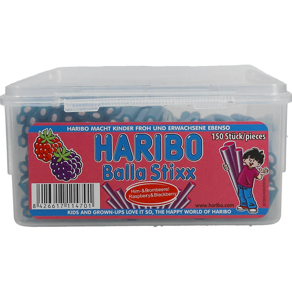 Haribo DE Balla-Balla Hindbær