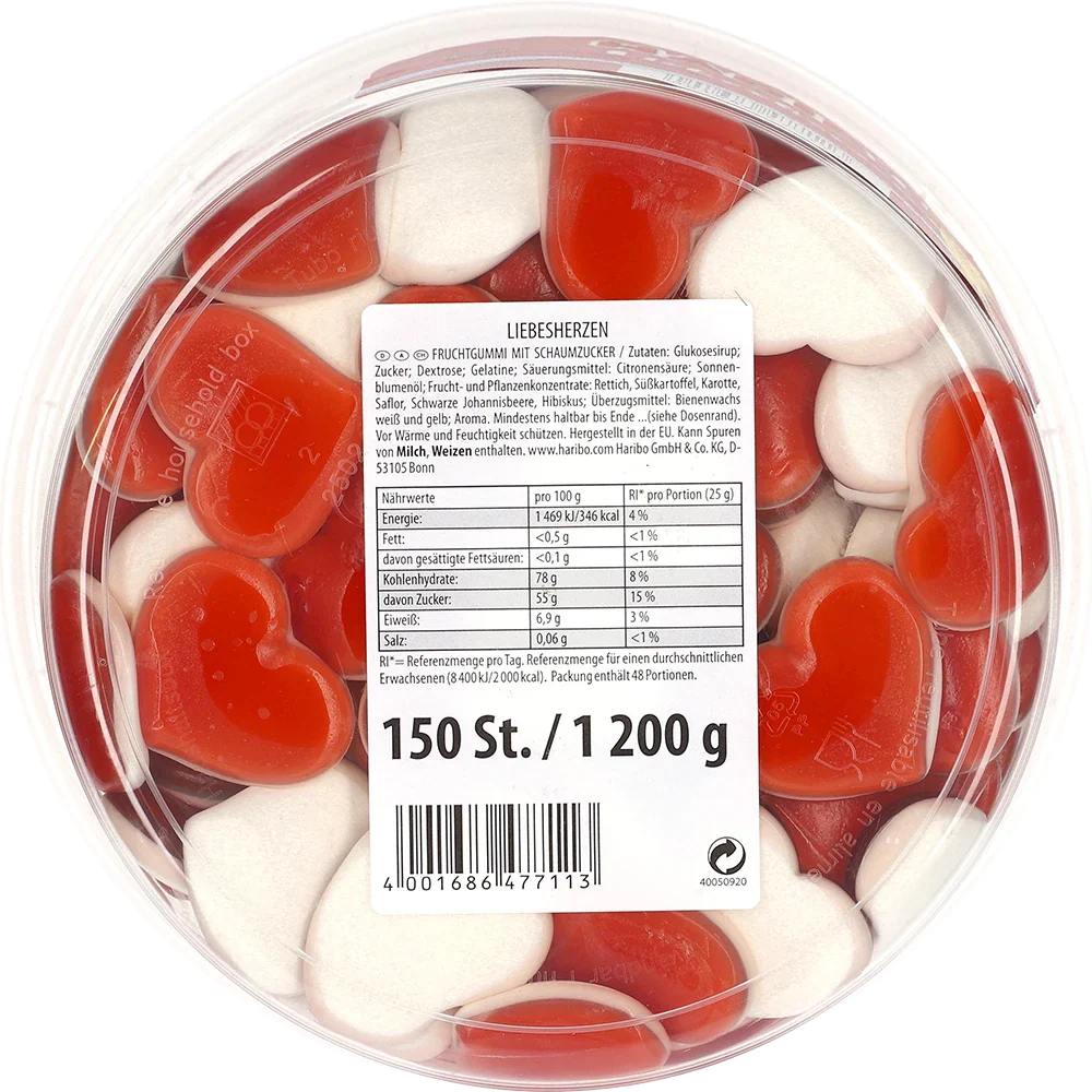 Haribo DE Liebeshjerter