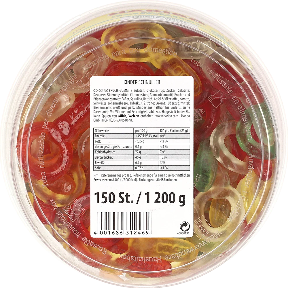 Haribo DE Barnnappar