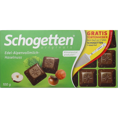 Schogetten Alpenvollmilch-Haselnuss