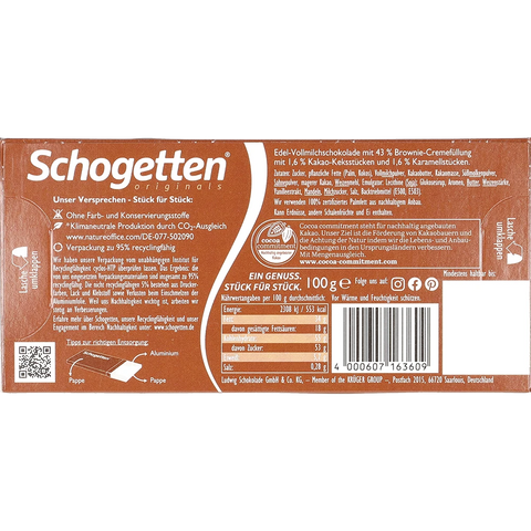 Schogetten Caramel Brownie