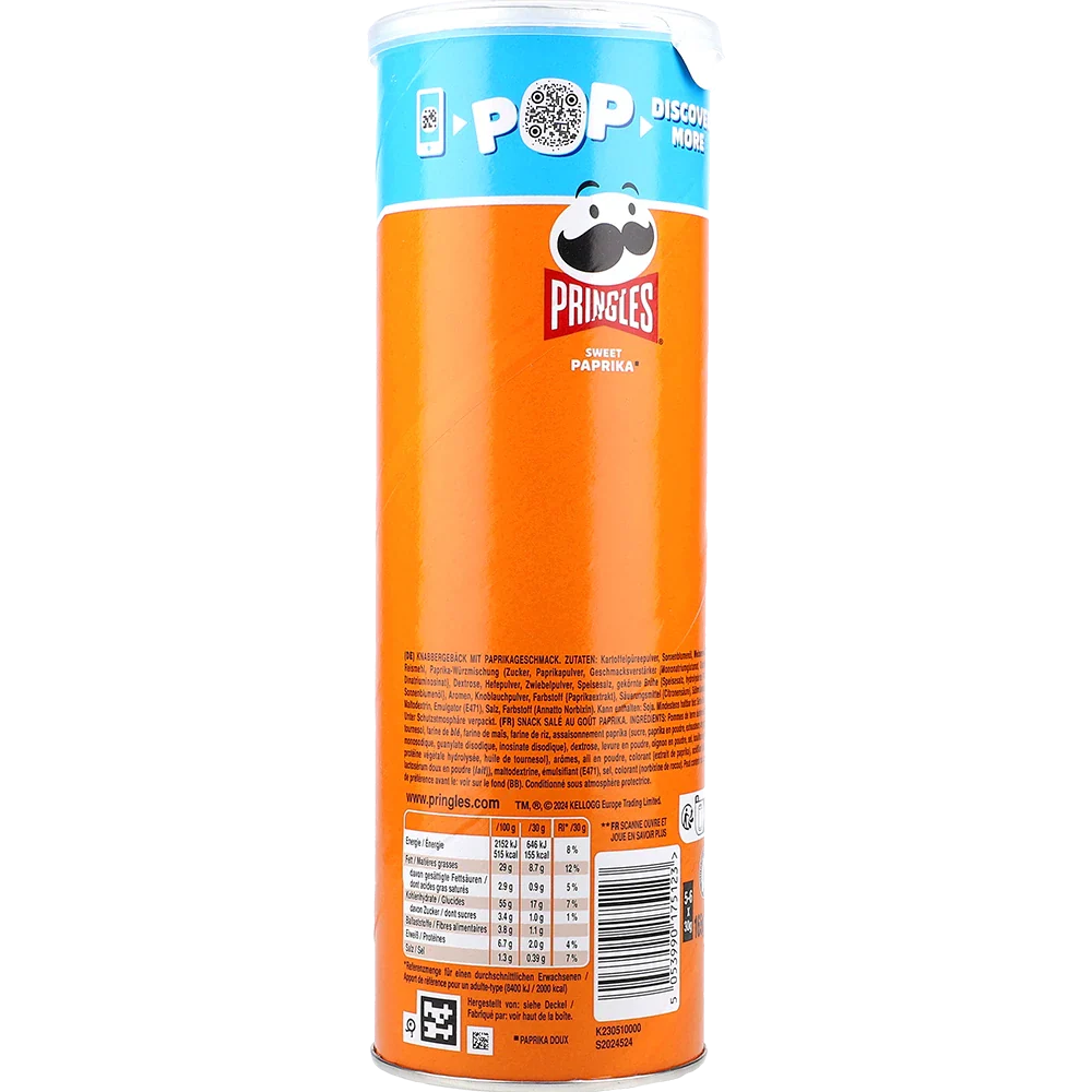 Pringles Sweet Paprika