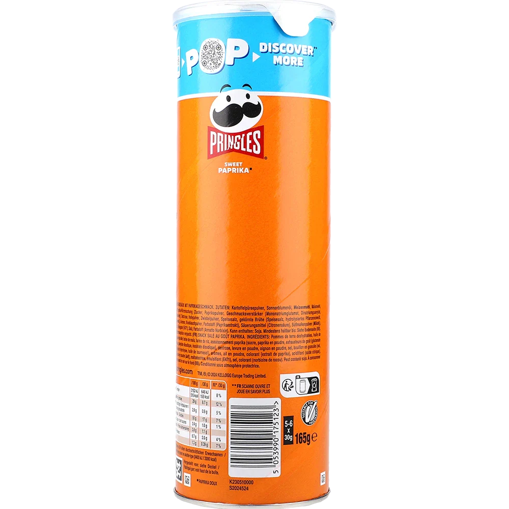 Pringles Sweet Paprika