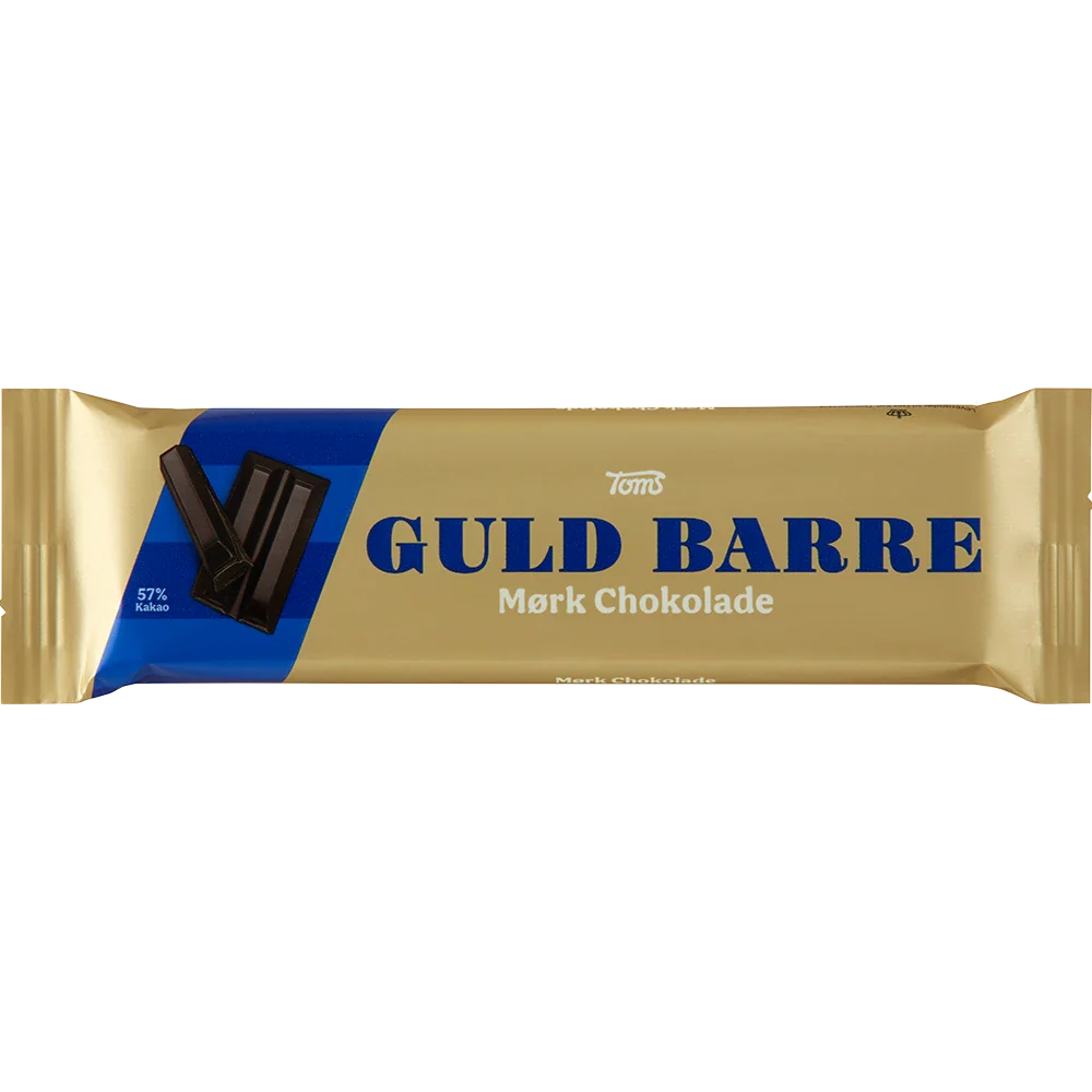 Toms Guld Barre Mørk Chokolade 57%