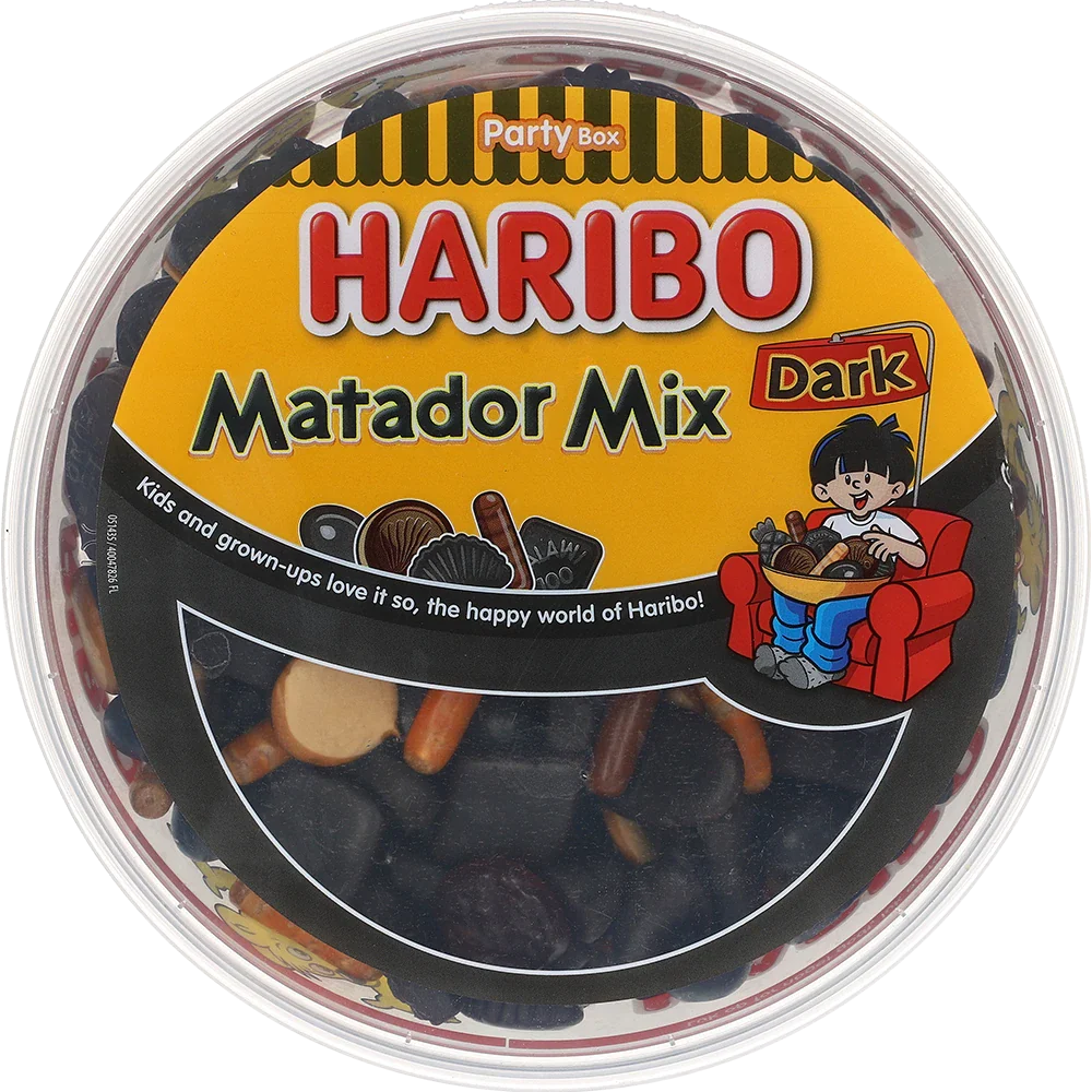 Haribo DK Matador Mix Mørk