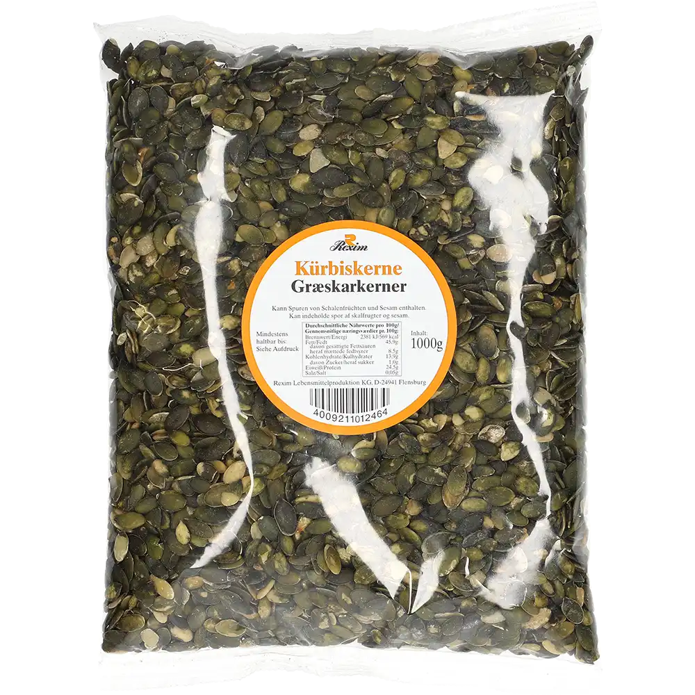 Rexim pumpakärnor, 1 kg