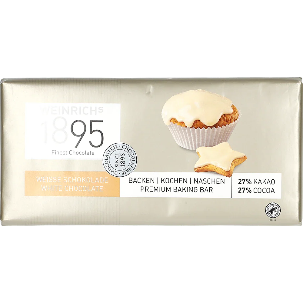 Weinrich's Premium Bagebar Hvid Chokolade