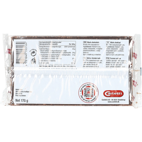 Carletti Kæmpelade Mørk 70%