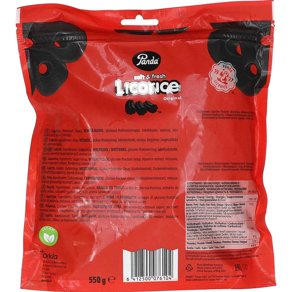Panda Soft & Fresh Licorice Original