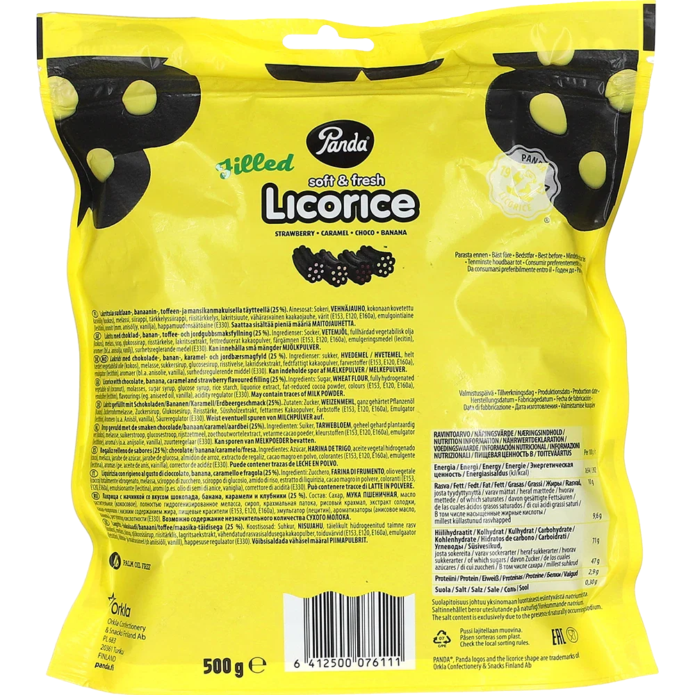 Panda Soft & Fresh Licorice Filled