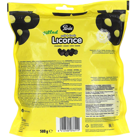 Panda Soft & Fresh Licorice Filled