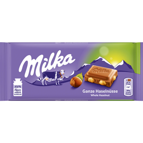 Mondelez Milka Tafel Ganze Haselnüsse