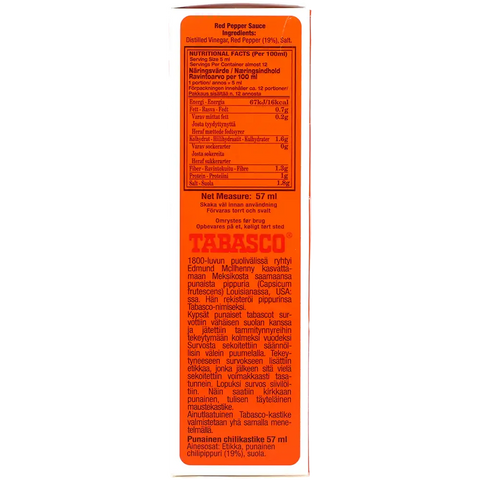 Mc. Ilhenny Co. Tabasco Pepper Sauce 57ML Slik & Dagligvarer