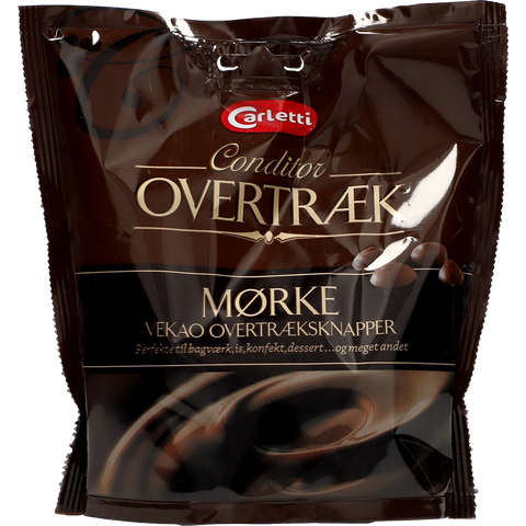 Carletti Conditor Overtræksknapper Mørk
