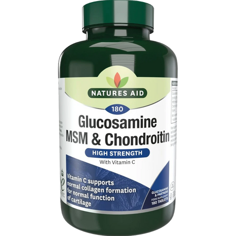 Natures Aid Glucosamine MSM & Chondroitin