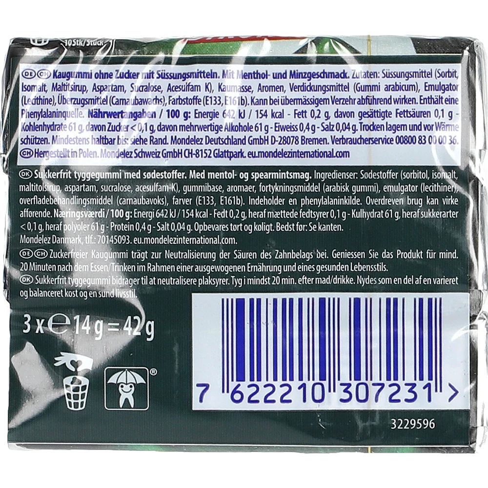 Stimorol Air Rush Menthol & Spearmint