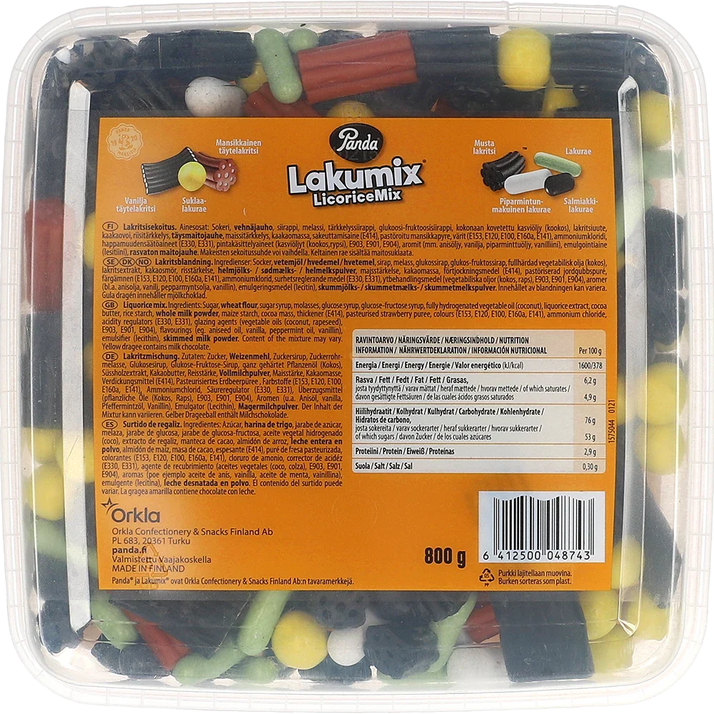 Panda Lakridsblanding Original