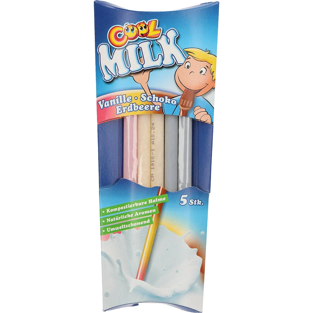 Kool mjölksugrör 3-pack