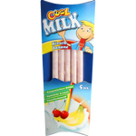 Cool mælkesugerør Kirsebær-Banan