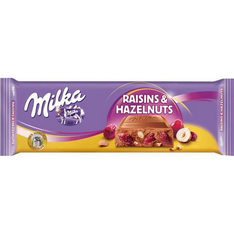 Milka Raisins & Hazelnuts