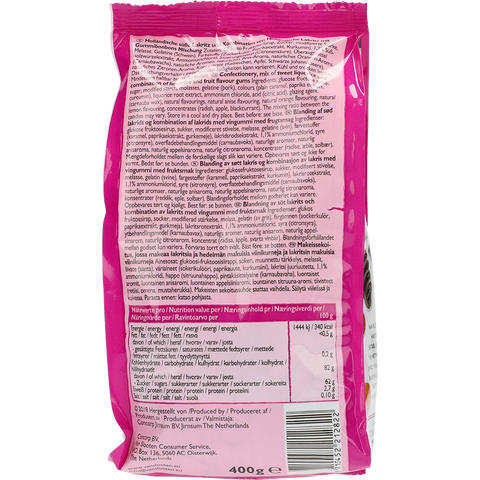 Van Slooten Lakritz Favoriten Glutenfrei