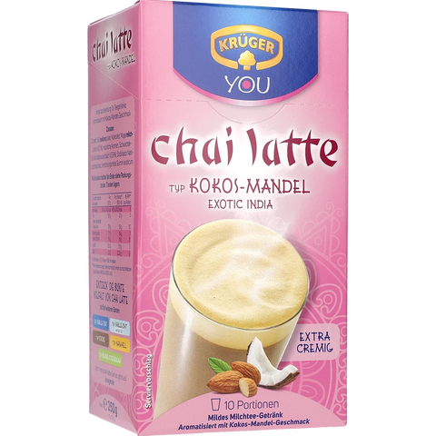 Krüger Chai Latte Kokos Mandel, 250G