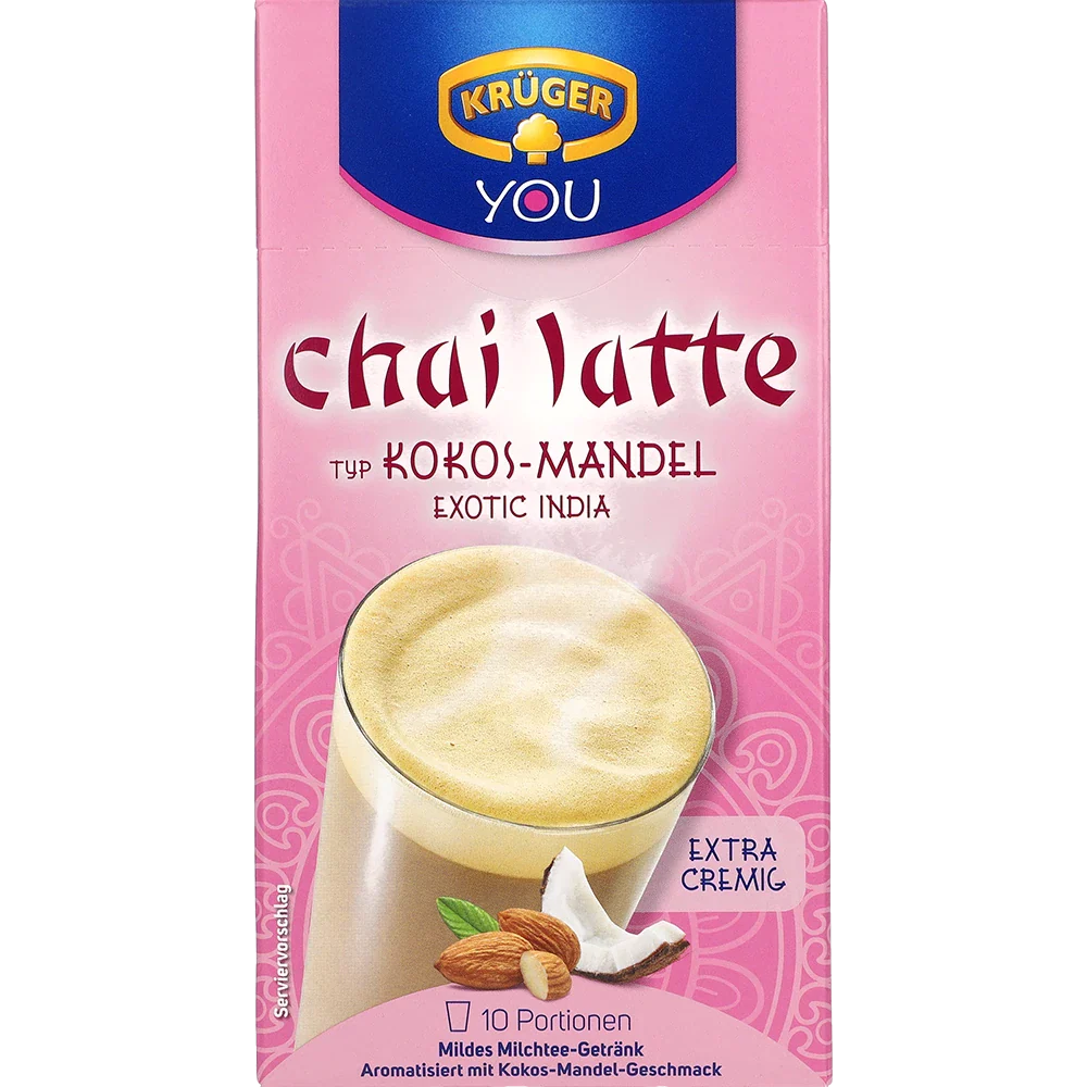 Krüger Chai Latte Coconut Almond, 250G