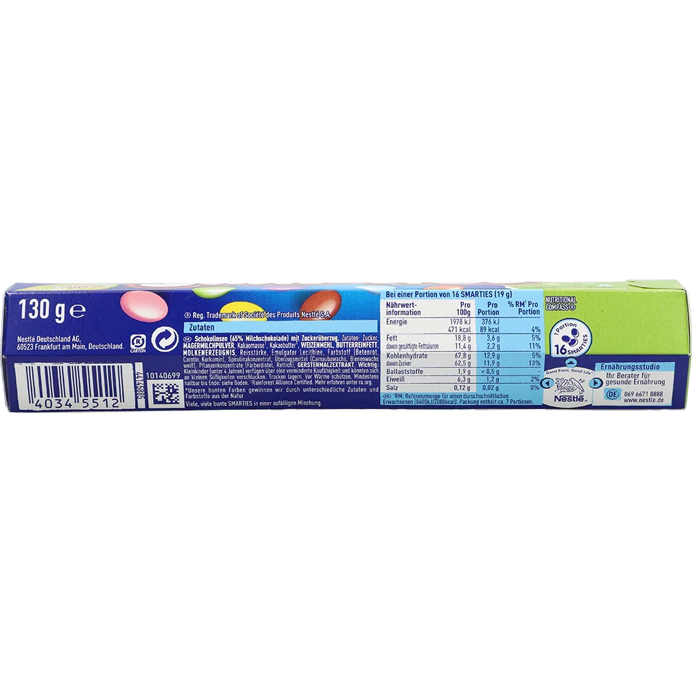 Nestlé Smarties Gigantrør