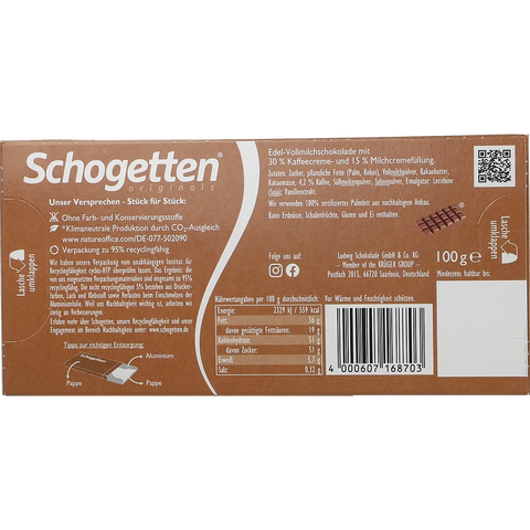 Schogetten Latte Macchiato