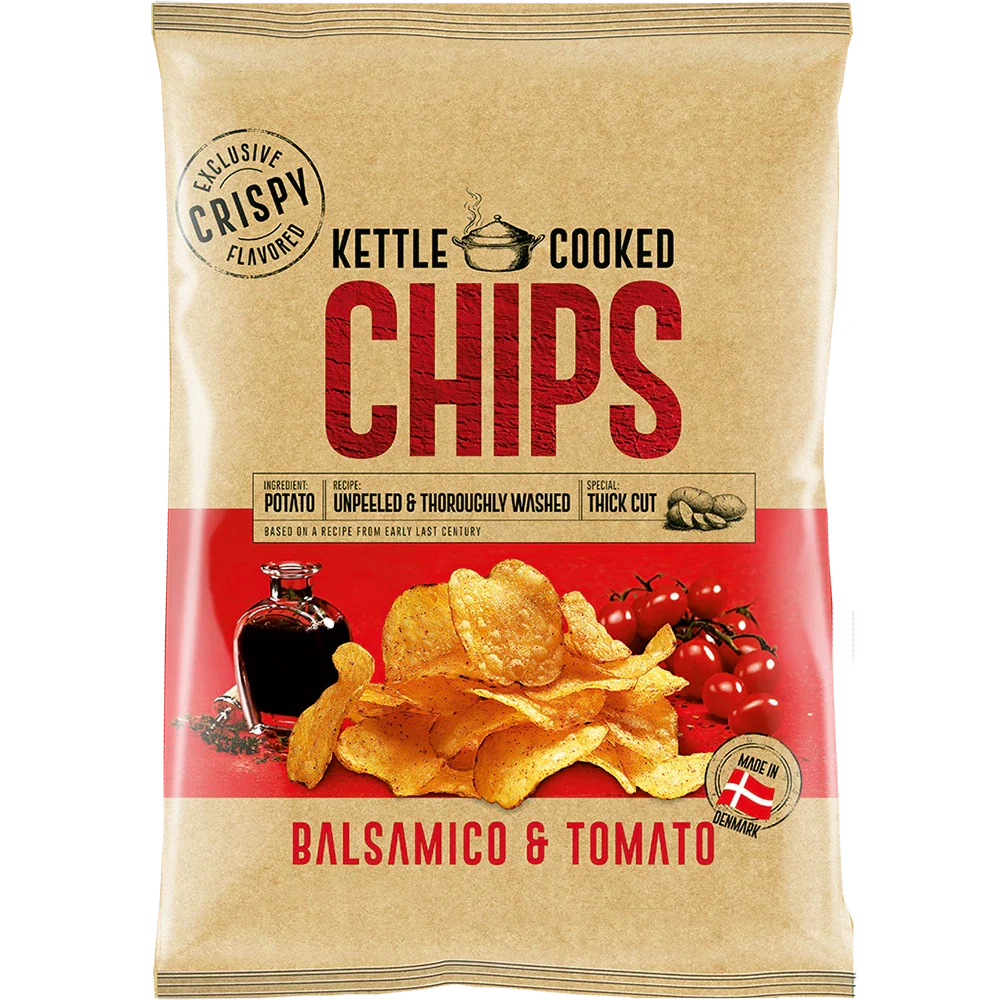 Kettle Chips Balsamico & Tomat