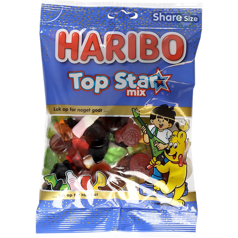 Haribo DK Top Star Mix