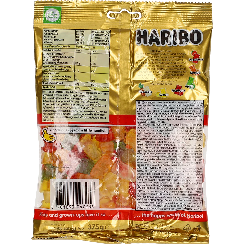 Haribo DK Goldbären