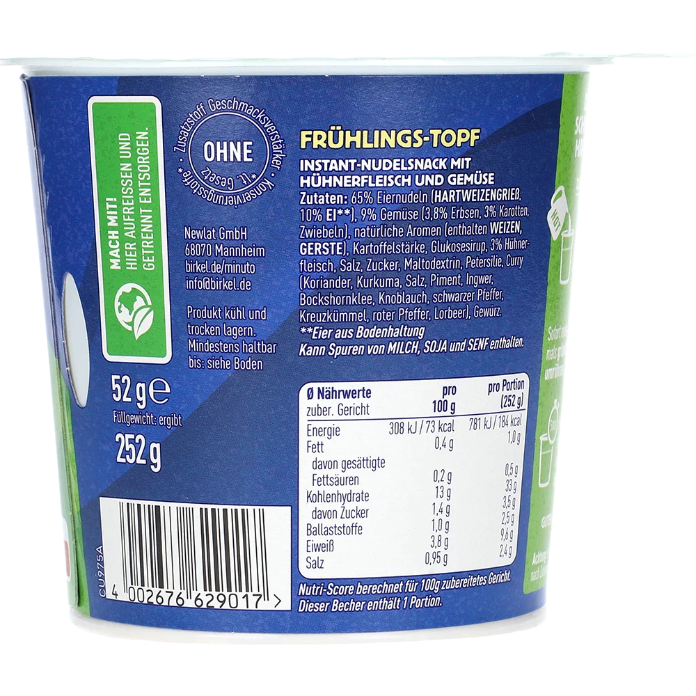 Birkel Minuto Frühlingstopf