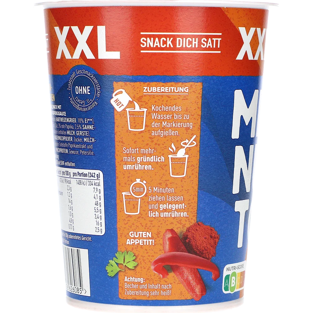 Birkel Minuto XXL Paprika-Hähnchen-Topf