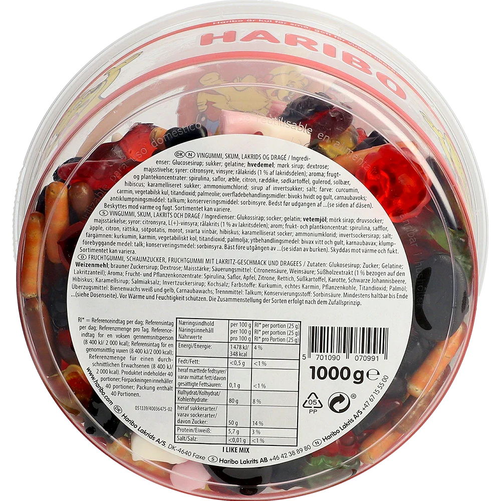 Haribo DK I Like Mix