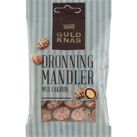 Toms Guldknas Dronning Mandler med Lakrids