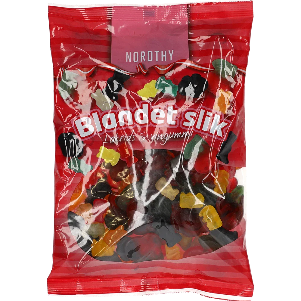 Nordthy Blandet Slik Lakrids & Vingummi