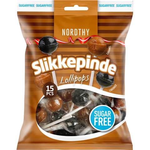 Nordthy Lollipops Sugarfree, 2 Sorter