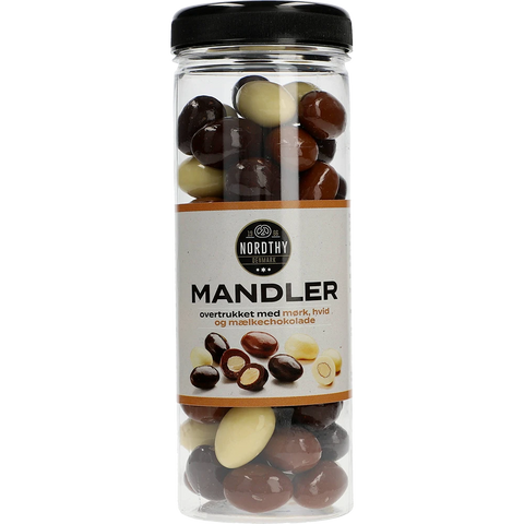 Nordthy Mandler mørk, hvid & mælke