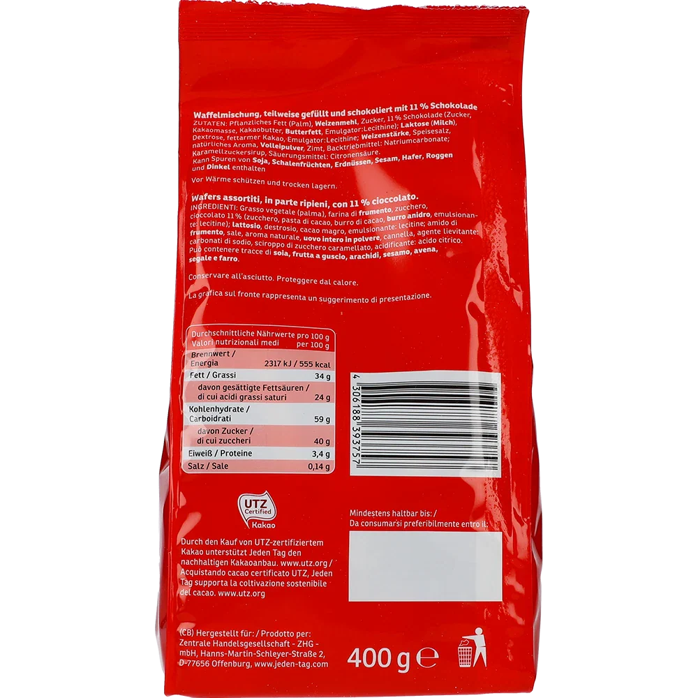 Jeden Tag Waffelmischung