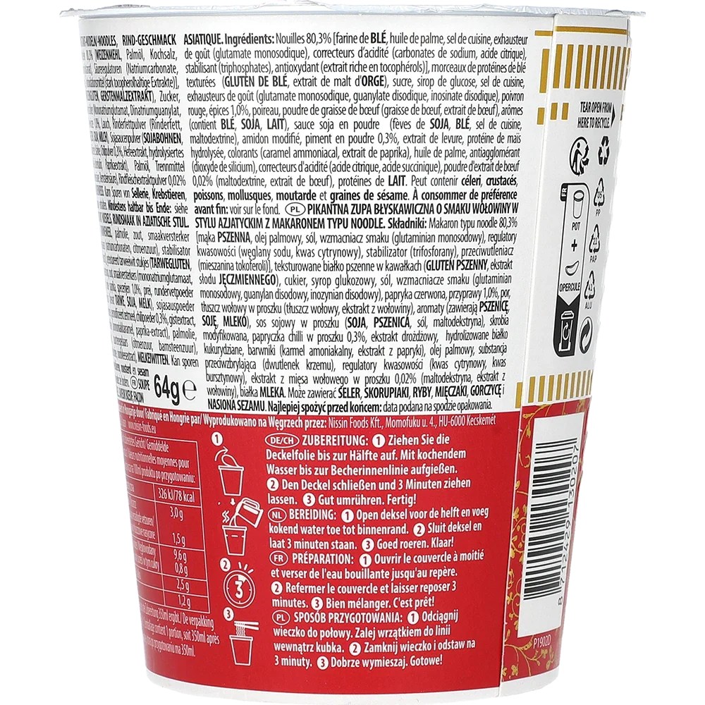 Nissin Cup Noodles Rind