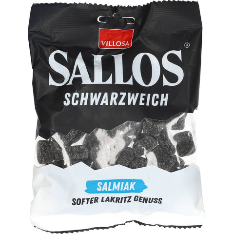 Sallos Schwarzweich Salmiak Slik & Dagligvarer